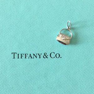 Tiffany & Co. Platinum Diamond Mini Handbag Charm